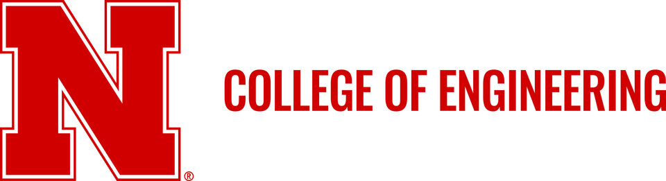 Red "N" logo with text "College of Engineering" in bold red font.