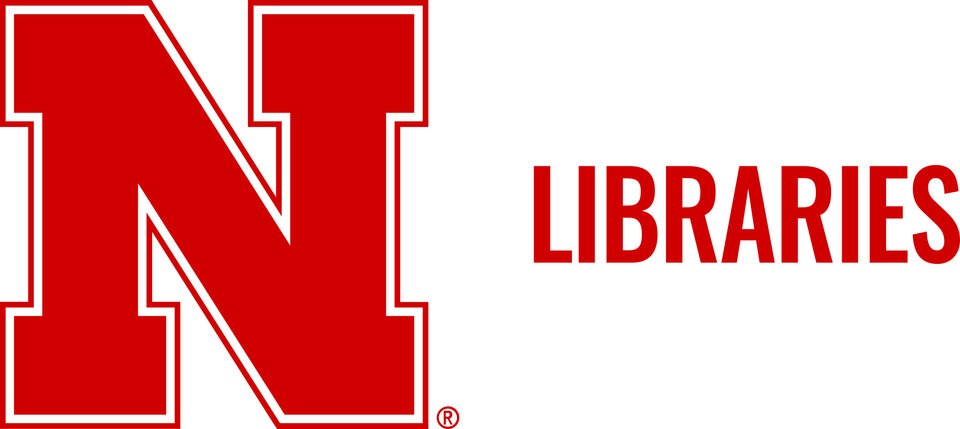 Large red letter "N" with "LIBRARIES" in red text to the right.